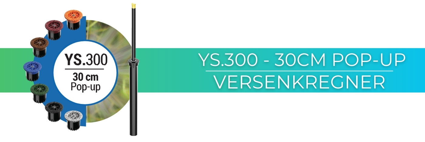 ARC-YS Premium Versenkregner - 30cm