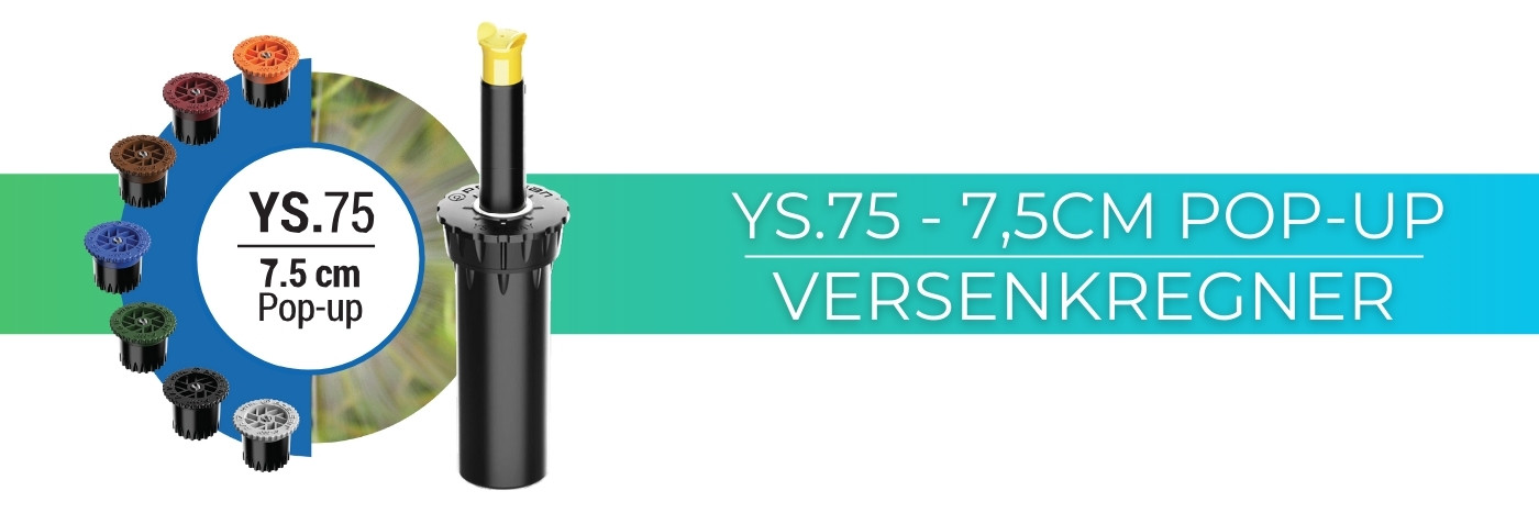ARC-YS Premium Versenkregner - 7,5cm