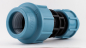 Preview: PE Reduzierkupplung (Klemme x red. Klemme) 110 x 90mm