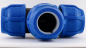Preview: Blue-Eco Series Poelsan - PE T-Stück  32mm x 32mm KxKxK