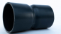 Preview: PVC Bogen a. Rohr 15 Grad - 200mm x 200mm (KxK) - PN12,5