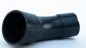 Preview: PVC Bogen a. Rohr 45 Grad - 140mm x 140mm (KxK) - PN12,5