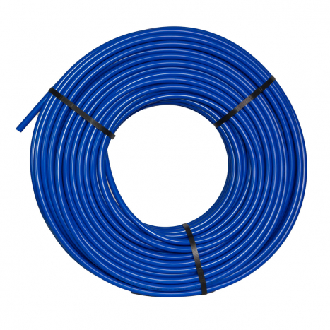 Polyethylen-Rohr , blau,15 mm, John Guest , 100 Meter Rolle