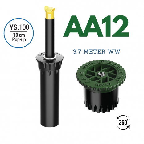 Versenkregner ARC-YS Premium - 10cm (AA12) 3.7m