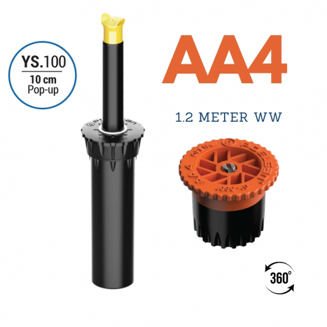 Versenkregner ARC-YS Premium - 10cm (AA4) 1.2m