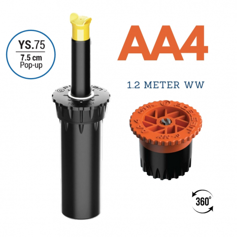 Versenkregner ARC-YS Premium - 7,5cm (AA4) 1.2m