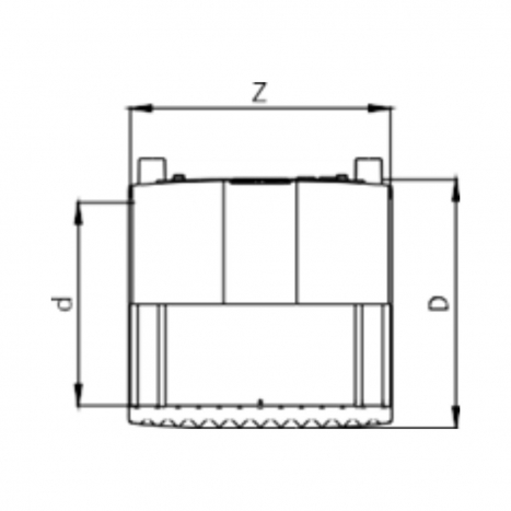 PE Elektroschweiß-Muffe - 32 x 32mm / 2x Schweißmuffe