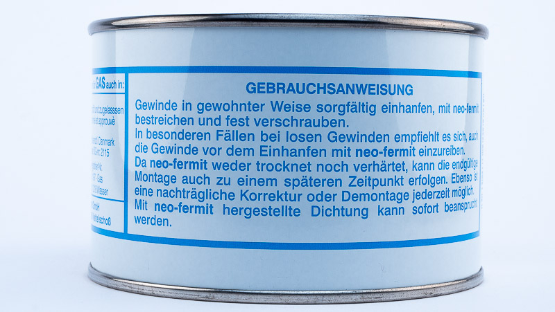 Neo-Fermit Universal Gewindedichtmittel 450g Dose online Kaufen - KULANO.store