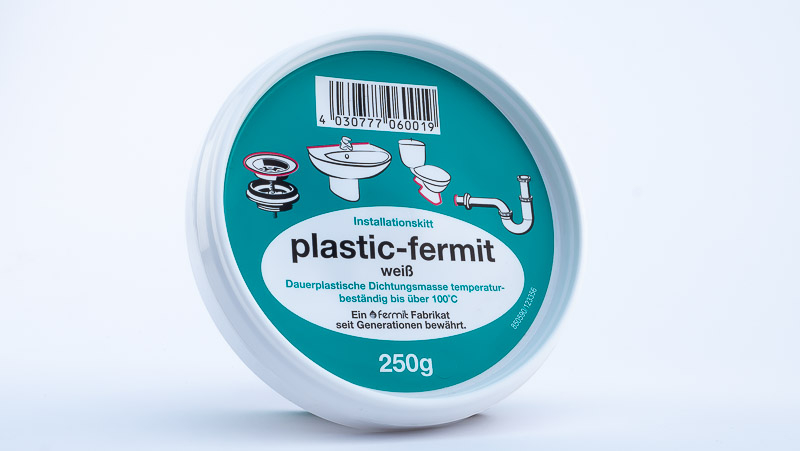 Plastic Fermit weiß Industriell Dichten 250g Flasche