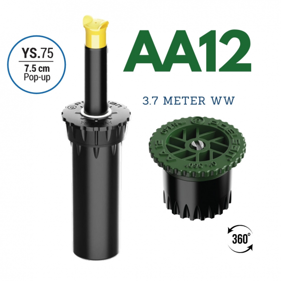 Versenkregner ARC-YS Premium - 7,5cm (AA12) 3.7m