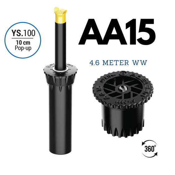 Versenkregner ARC-YS Premium - 10cm (AA15) 4.6m