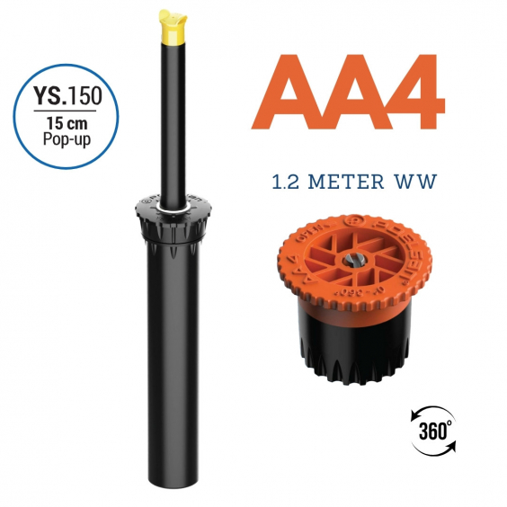 Versenkregner ARC-YS Premium - 15cm (AA4) 1.2m