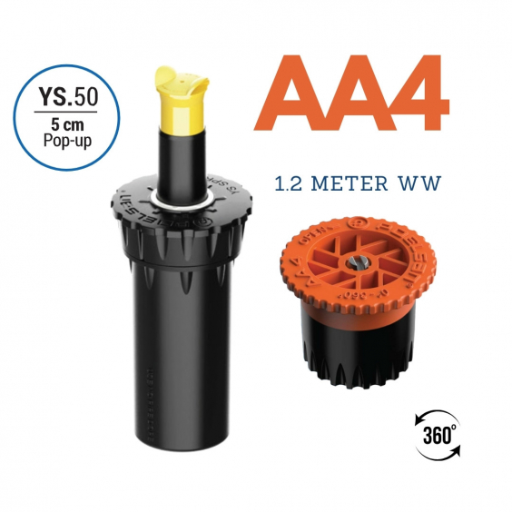 Versenkregner ARC-YS Premium - 5cm (AA4) 1.2m